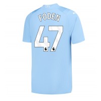 Manchester City Phil Foden #47 Replica Home Shirt 2023-24 Short Sleeve